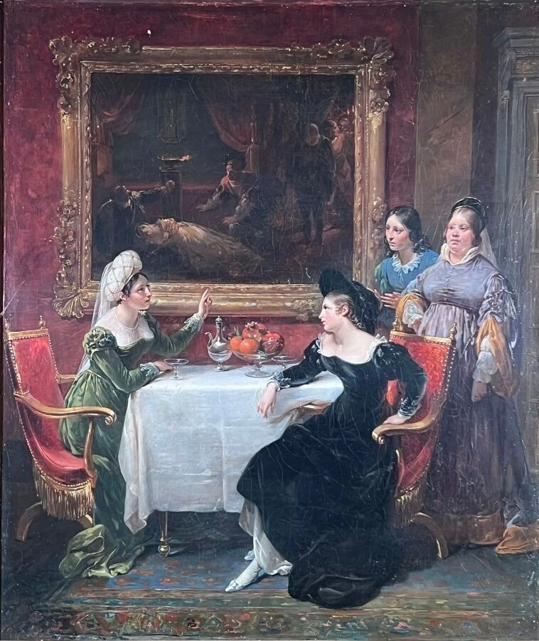 Spiegazione del dipinto del Matrimonio di Vengeance (Gil Blas)